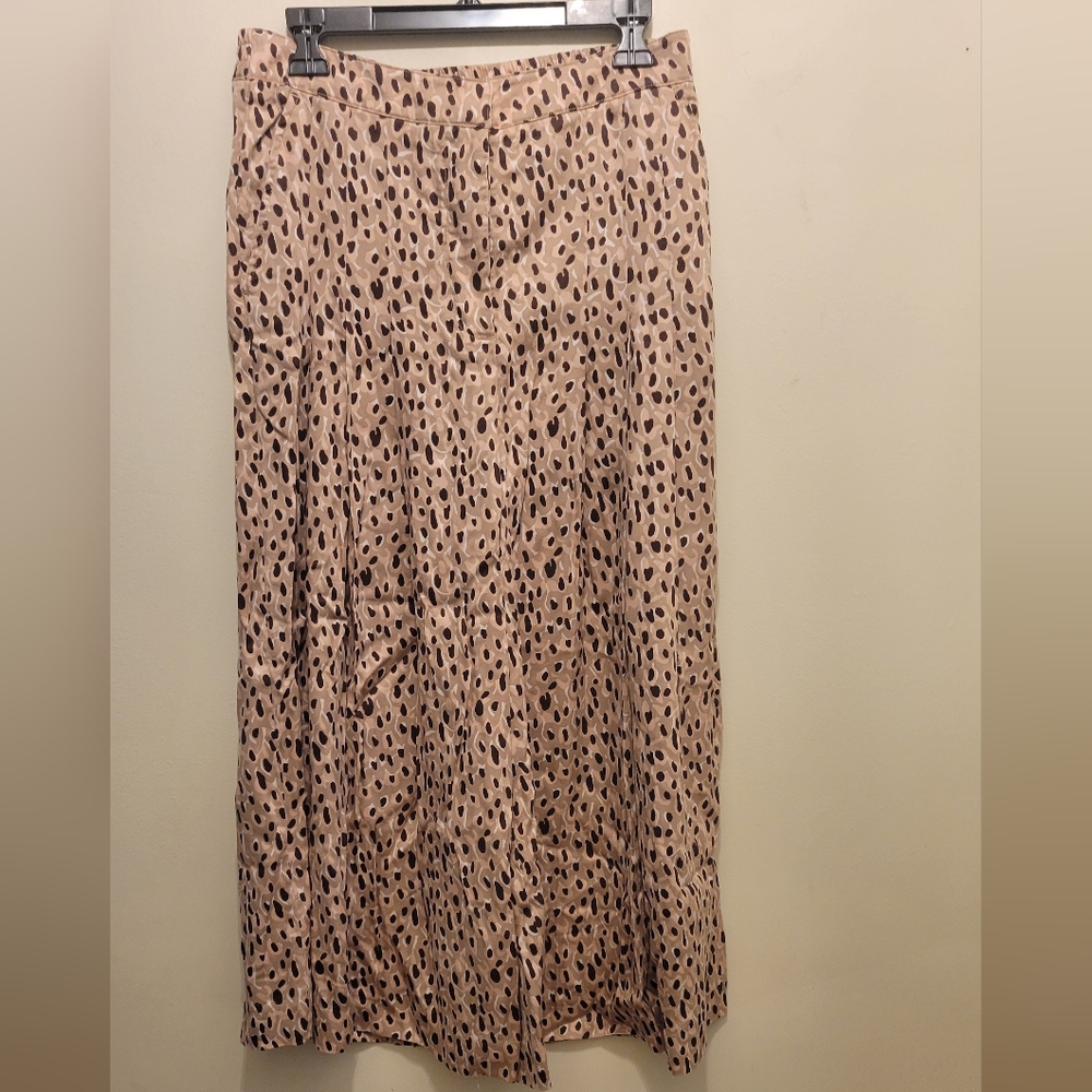 Anthropologie Wide Leg Cropped Pant